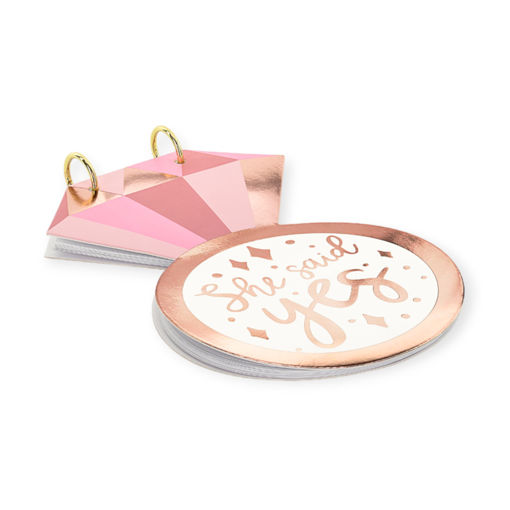 Picture of GUEST BOOK - RING, 17X27 CM